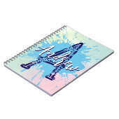 Monogram Modern Boy Preppy Back-To-School Notitieb Notitieboek (Linkerzijde)