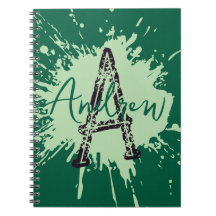 Monogram Modern Boy Preppy Back-To-School Notitieb
