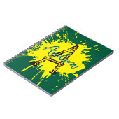 Monogram Modern Boy Preppy Back-To-School Notitieb Notitieboek (Linkerzijde)