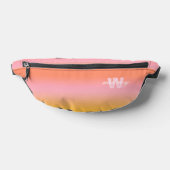 Monogram Modern Chique Pastel Ombre Heuptasje (Liggend)