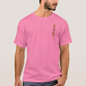 Monogram Modern Citroenen Strepen T-shirt (Voorkant)