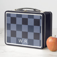 Monogram Modern Cottcore Gingham Check Pset