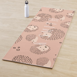 Monogram Modern Cute Hedegel Pattern Yogamat