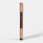 Monogram Modern Eenvoudig Initiaal Pastel iPhone Hoesje (Rechterkant)