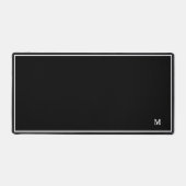 Monogram Modern Eenvoudig Minimalistisch Elegant L Bureaumat (Voorkant)