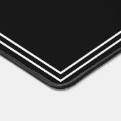 Monogram Modern Eenvoudig Minimalistisch Elegant L Bureaumat (Hoek)