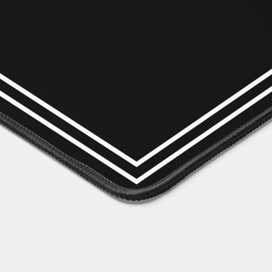 Monogram Modern Eenvoudig Minimalistisch Elegant L Bureaumat (Hoek)