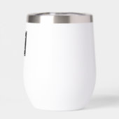 Monogram Modern en Minimalistisch Gepersonaliseerd (Achterkant)