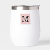 Monogram Modern en Minimalistisch Gepersonaliseerd (Links)