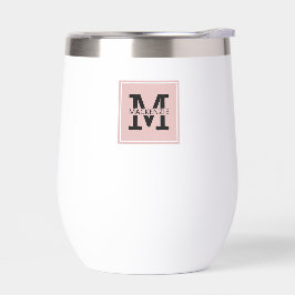 Monogram Modern en Minimalistisch Gepersonaliseerd