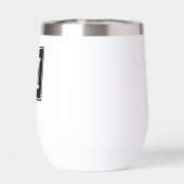 Monogram Modern en Minimalistisch Gepersonaliseerd (Achterkant)