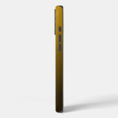 Monogram Modern Gold Tiger Eye Case-Mate iPhone Case (Achterkant / Links)