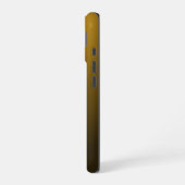 Monogram Modern Gold Tiger Eye iPhone 16 Hoesje (Linkerkant)