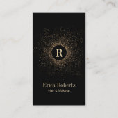 Monogram Modern Hair & Makeup Artist Visitekaartje (Voorkant)