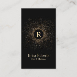 Monogram Modern Hair & Makeup Artist Visitekaartje