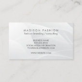 Monogram Modern Leiste | Moderne Artistieke Achter Visitekaartje (Achterkant)