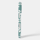 Monogram Modern Meisje Bloemen Patroon Gepersonali Case-Mate iPhone Case (Achterkant / Rechts)