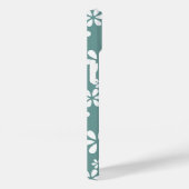 Monogram Modern Meisje Bloemen Patroon Gepersonali Case-Mate iPhone Case (Achterkant / Rechts)