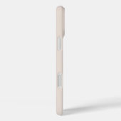 Monogram Modern Minimal Stijlvol Script Handtekeni Case-Mate iPhone Case (Achterkant / Rechts)