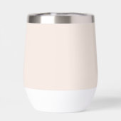 Monogram Modern Minimalistisch Script Blush Pink G (Achterkant)