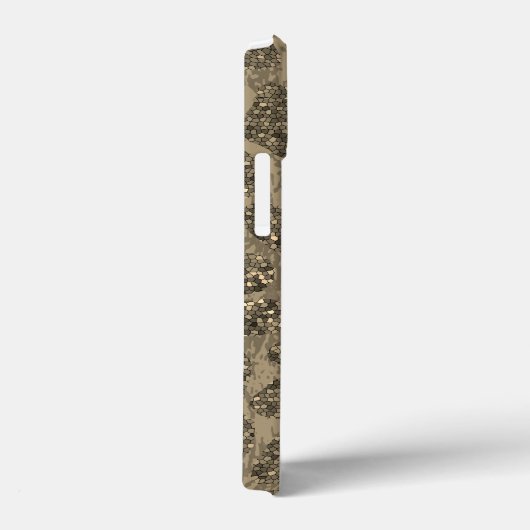 Monogram Modern Mosaic Animal Print Case-Mate iPhone Case (Achterkant / Rechts)