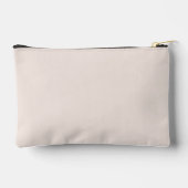 Monogram modern neutraal minimalistisch blush roze etui (Achterkant)
