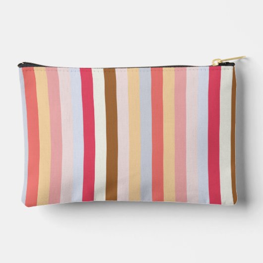 Monogram Modern pastel Snoep streep Etui (Achterkant)