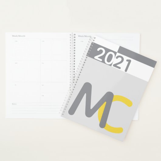 Monogram Modern Planner (Display)