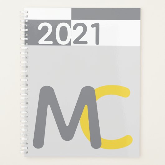 Monogram Modern Planner (Voorkant)