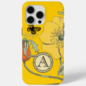 Monogram Modern Poppy Flower iPhone Case-Mate iPhone Case (Achterkant)