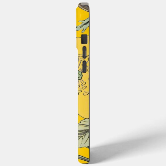 Monogram Modern Poppy Flower iPhone Case-Mate iPhone Case (Achterkant / Links)