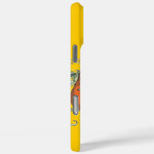 Monogram  Modern Poppy Flower iPhone Case-Mate iPhone Case (Achterkant / Rechts)