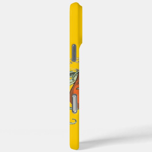 Monogram  Modern Poppy Flower iPhone Case-Mate iPhone Case (Achterkant / Rechts)