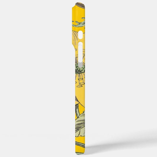 Monogram  Modern Poppy Flower iPhone Case-Mate iPhone Case (Achterkant / Links)