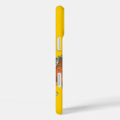 Monogram Modern Poppy Yellow Floral Case-Mate iPhone Case (Achterkant / Rechts)