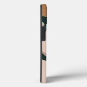 Monogram modern roestgroen abstract stijlvol chic Case-Mate iPhone case (Achterkant / Rechts)