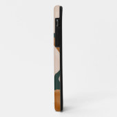 Monogram modern roestgroen abstract stijlvol chic Case-Mate iPhone case (Achterkant/links)