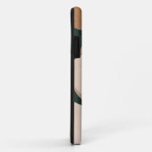 Monogram modern roestgroen abstract stijlvol chic Case-Mate iPhone case (Achterkant/rechts)