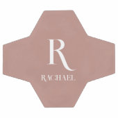 Monogram Modern Stijlvol Beige Voetbal (Enkel)