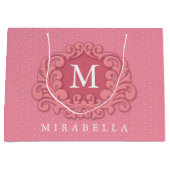 Monogram Modern Stijlvol Creëer Uw Eigen Groot Cadeauzakje (Voorkant)