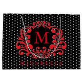 Monogram Modern Stijlvol Creëer Uw Eigen Groot Cadeauzakje (Achterkant)