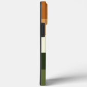 Monogram modern streeppatroon Case-Mate iPhone case (Achterkant / Rechts)