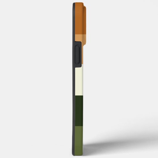 Monogram modern streeppatroon Case-Mate iPhone case (Achterkant / Rechts)