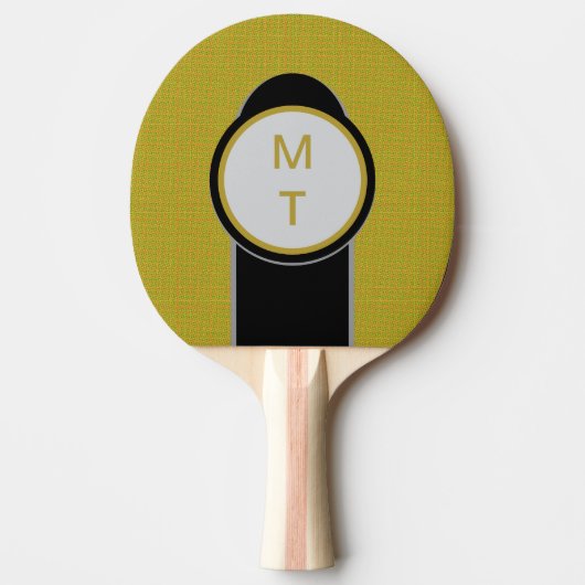 Monogram Modern Tafeltennisbatje (Voorkant)