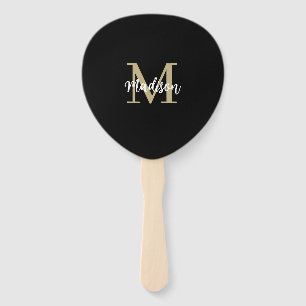 Monogram Modern Tan Black Sand Handwaaier