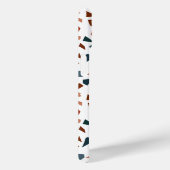 Monogram Modern Terrazzo Mozaïek Patroon Case-Mate iPhone Case (Achterkant / Rechts)