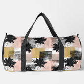 Monogram Modern Tropisch Strand Abstract Patroon Plunjezak (Voorkant)