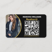 Monogram modern vastgoed 2025 visitekaartje (Voorkant)