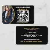 Monogram modern vastgoed 2025 visitekaartje (Voorkant / Achterkant)