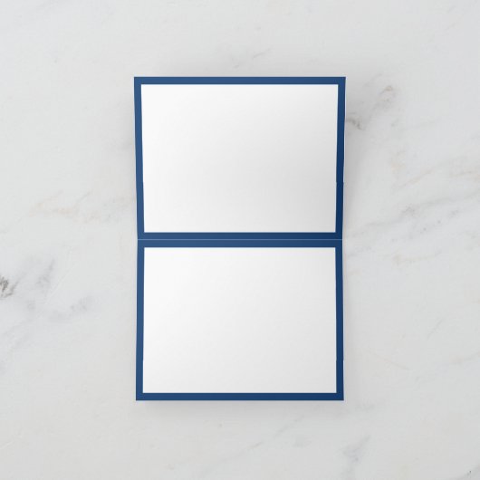 Monogram Moderne Elegant Chic Script Name Notitiekaartje (Binnen)